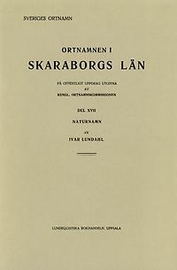 Ortnamnen i Skaraborgs län 17. Naturnamn