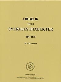 Ordbok över Sveriges dialekter