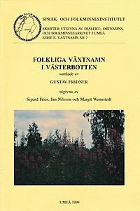 Folkliga växtnamn i Västerbotten