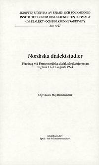 Nordiska dialektstudier