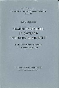 Traditionsbärare på Gotland vid 1800-talets mitt