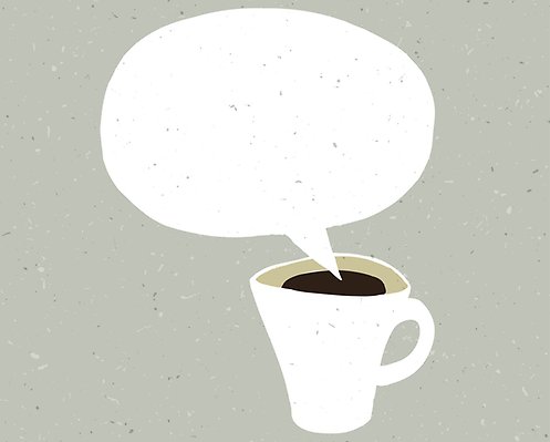 kaffe pratbubbla